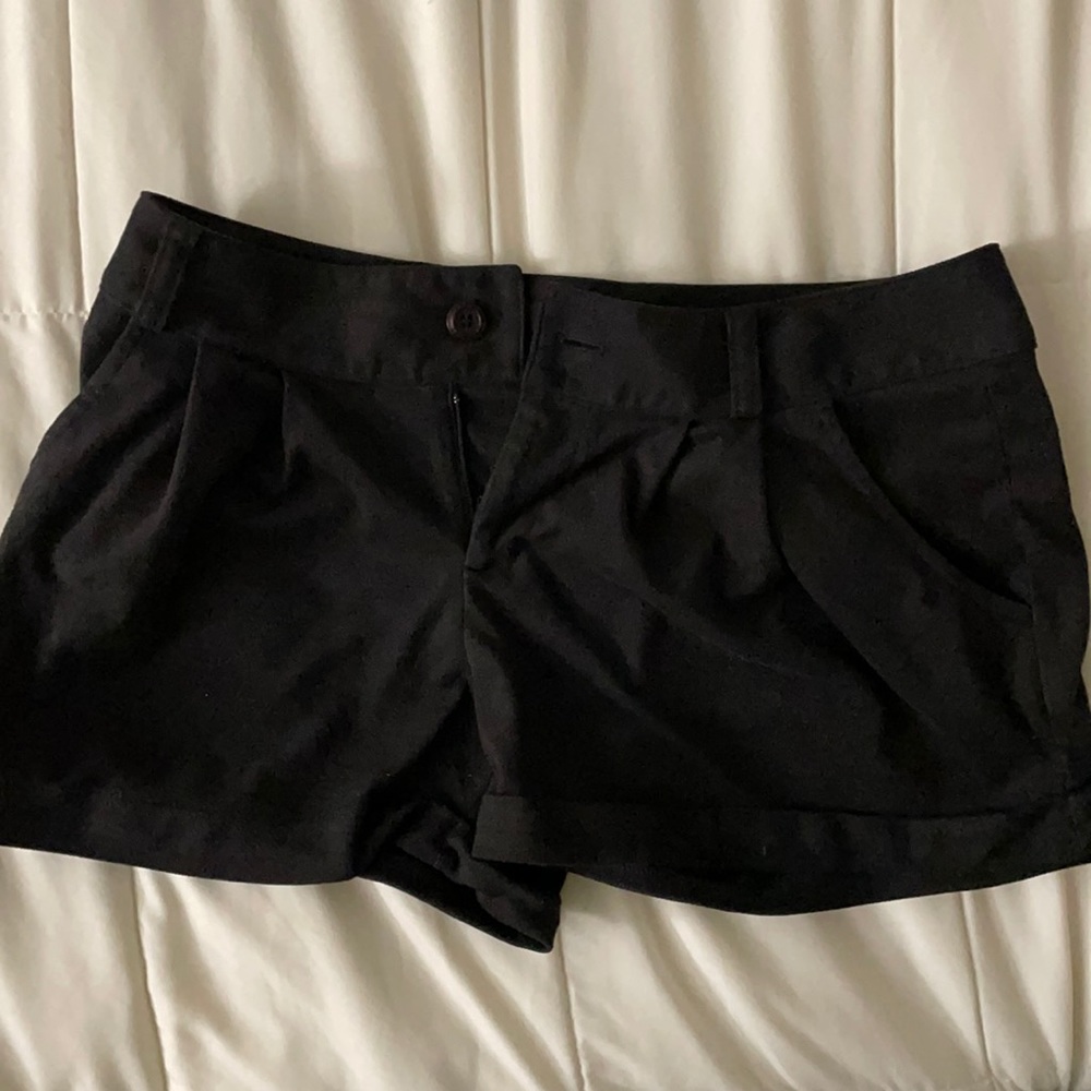 Black shorts
